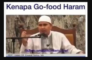 Viral Ustaz Sebut Pesan Makanan Lewat Aplikasi Ojol Haram, Netizen: Haram Semua Isi Perutku?