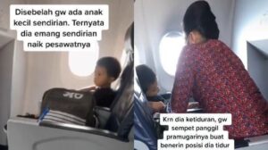 Viral Bocah Nekat Naik Pesawat Sendirian, Dilayani Pramugari, Terbongkarnya Sebuah Tujuan Mulia!