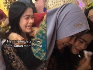 Gagal Nikah Karena Beda Agama, Wanita ini Dipeluk Ibu Mantan Saat Hadiri Pernikahannya