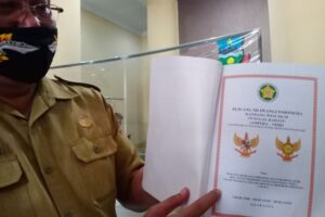 Sebuah Ormas di Garut Ubah Lambang Negara dan Cetak Uang Sendiri