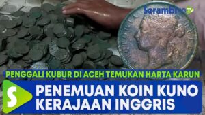 Heboh Penggali Kubur Temukan Tumpukan Uang Koin Kuno Kerajaan Inggris di Aceh, Ini Faktanya