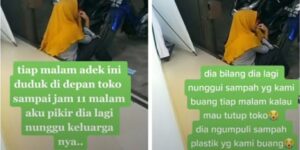 Kumpulkan Uang dari Mengambil Sampah Plastik, Bocah ini Rela Menunggu di Minimarket SampaI Larut Malam