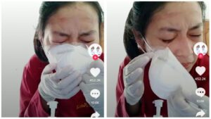 Viral Video Perawat Pasien Corona Kesakitan saat Lepas Masker, Bikin Terenyuh