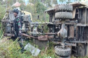 Innalillahi, Truk Angkut Pasukan Elite Masuk Jurang, 2 Prajurit Raider Gugur 15 Luka