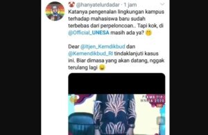 Viral Video Ospek Senior FIP Unesa Bentak-bentak Mahasiswa Baru, Ini Videonya