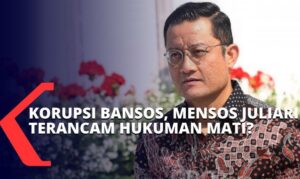 Jadi Tersangka Korupsi Bansos Corona, Mensos Juliari Bisa Terancam Hukuman Mati