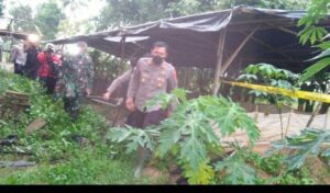 Penampakan Bunker Pembuatan Bom Berdaya Ledak Tinggi di Rumah Teroris Upik Lawanga