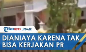 Seorang Anak Dianiaya Ayah Tirinya karena Tak Bisa Kerjakan PR, Anak Kerap Menjerit