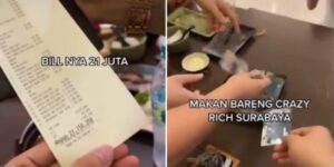 Viral Para Crazy Rich Surabaya Makan Habiskan Rp21 Juta, Langsung Rebutan Mau Bayar