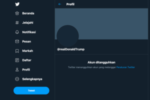 Twitter Resmi Tutup Permanen Akun Donald Trump, Ini Alasannya…