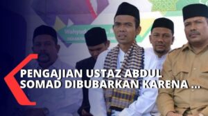 Jamaah Pengajian Ustaz Abdul Somad di Medan Dibubarkan
