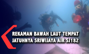 Video Rekaman Bawah Laut Pencarian Korban dan Black Box Sriwijaya Air SJ182