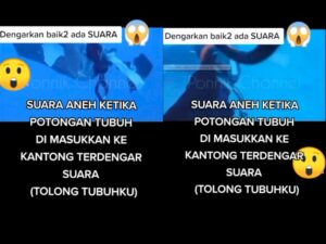 Merinding! Begini Video Suara ‘Tolong Tubuhku’ dari Potongan Tubuh Penumpang Pesawat