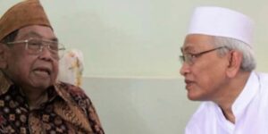 Potret Masa Muda Almarhum Gus Dur dan Gus Mus, Keren dan Ganteng Banget