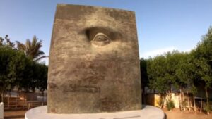 Patung Mata 1 Dajjal Berdiri Tegap di Arab Saudi, Ini Potretnya Tak Ada yang Ganggu
