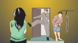 Kepergok Berselingkuh, Istri Polisi Diarak Suami Sendiri, Ada Alat Kontrasepsi Tercecer di Ranjang