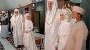 Syekh Hussein Jaber Adik Syekh Ali Jaber Menikah, Istrinya dari Garut, Intip Foto-foto Pernikahannya