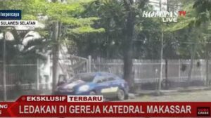 Ngeri,Jasad Pasangan Pengantin Bom Makassar, Jasad Wanita Jadi Serpihan, Jasad Pria Lengket di Motor