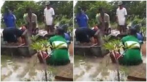 Video Viral Jenazah Kakek 81 Tahun Dimakamkan di Tengah Kepungan Banjir, Ini Penjelasan Camat