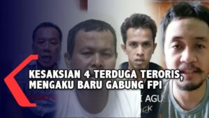 Kesaksian 4 Terduga Teroris, Semua Mengaku Baru Bergabung dengan FPI