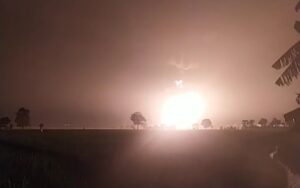 Subhanallah, Ini Video Lafadz Allah di Langit Balongan saat Insiden Meledaknya Tangki Pertamina di Indramayu