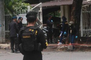 Otak Bom Bunuh Diri di Depan Gereja Katedral Makassar Ditangkap