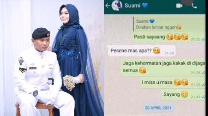 Curhat Pilu Istri Serda Pandu Baru 2 Bulan Nikah Menangis Baca Chat