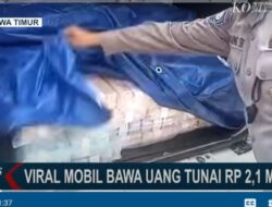 Viral, Video Mobil Angkut Uang Tunai Rp 2,1 Miliar Cuma Ditutup Terpal, Tanpa Pengawalan Polisi