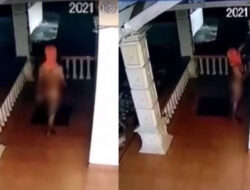 Geger! Sosok Kolor Ijo Terekam Jelas di CCTV, Cek Videonya