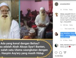 Abah Abuya Syar’i, Ulama Banten Berumur 154 Tahun Mengaku Seangkatan dengan Kiai Hasyim Asy’ari