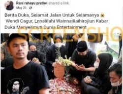 Benarkah Wendi Cagur Meninggal Dunia?, Cek Faktanya