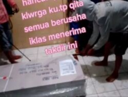 Kedatangan Paket Berisi Jenazah Keluarga ini Menangis Histeris, Ini Videonya