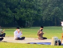 Gegara Cuitan Ada Muazin di Salat Idul Adha, Akun Jokowi Ramai Dicibir Warganet