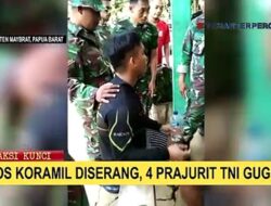 50 OTK Serang Posramil Kisor Papua Barat, 4 Anggota TNI Gugur