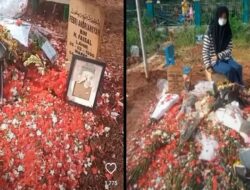 Viral Kondisi Makam Berantakan, Foto Vanessa Angel Raib dan Foto Bibi Andriansyah Rusak