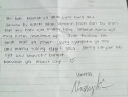 Tulisan Tangan Vanessa Angel yang Khawatirkan Anak Semata Wayangnya
