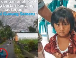 Terekam Berlari Saat Erupsi Semeru, Begini Cerita Selamatnya Fida yang Meneduh ke Masjid
