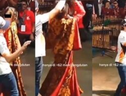 Viral Video Momen Marc Marquez Asyik Joget Dangdut bareng Biduan Cantik, Warganet: Fix Habis Balapan Gak Mau Pulang