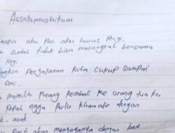 Sedih, Driver Ojol Pulang Kerja Temukan Surat Perpisahan Istri yang Minggat: Maafin Aku Harus Pergi Pah…