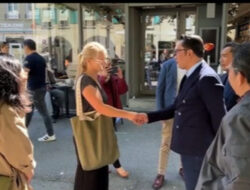 Temukan Eril Pertama Kali, Ini Janji Ridwan Kamil pada Mrs. Geraldine Beldi Seorang Guru SD Kota Bern