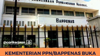 Kementerian PPN/Bappenas Buka Lowongan Kerja 2024 untuk S1 dan S2, Tidak Ada Syarat Usia