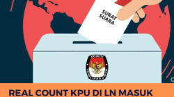 Real Count KPU di LN Masuk 44,07%: Anies 30,22%-Prabowo 31,66%-Ganjar 38,11%