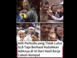 Kisah Adit Pemuda Tak Lulus SLB Bertekad Biayai Adik hingga Lulus Kuliah di UI, Dedi Mulyadi Salut