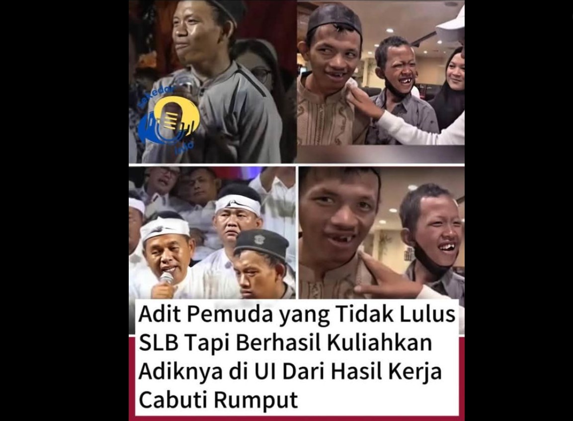 Kisah Inspiratif Adit Disabilitas